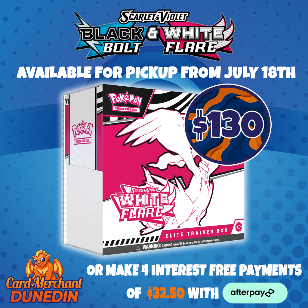 pokemon trading card game: white flare elite trainer box Pokemon White Flare Elite Trainer Box – MHDEALSPLUS main image 1