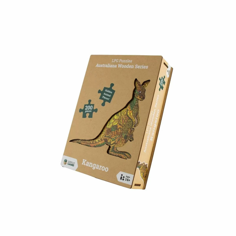 LPG Wooden Puzzles : Kangaroo