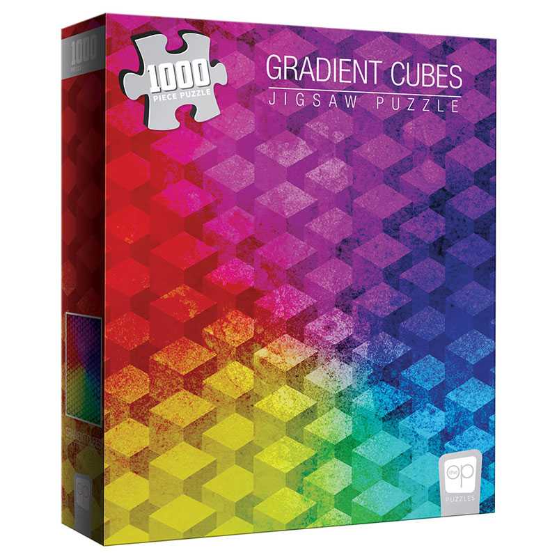 Gradient Cubes 1000pc Puzzle