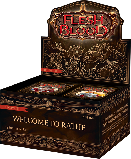 Flesh and Blood Welcome to Rathe Booster Pack (Unlimited) - The Game Store