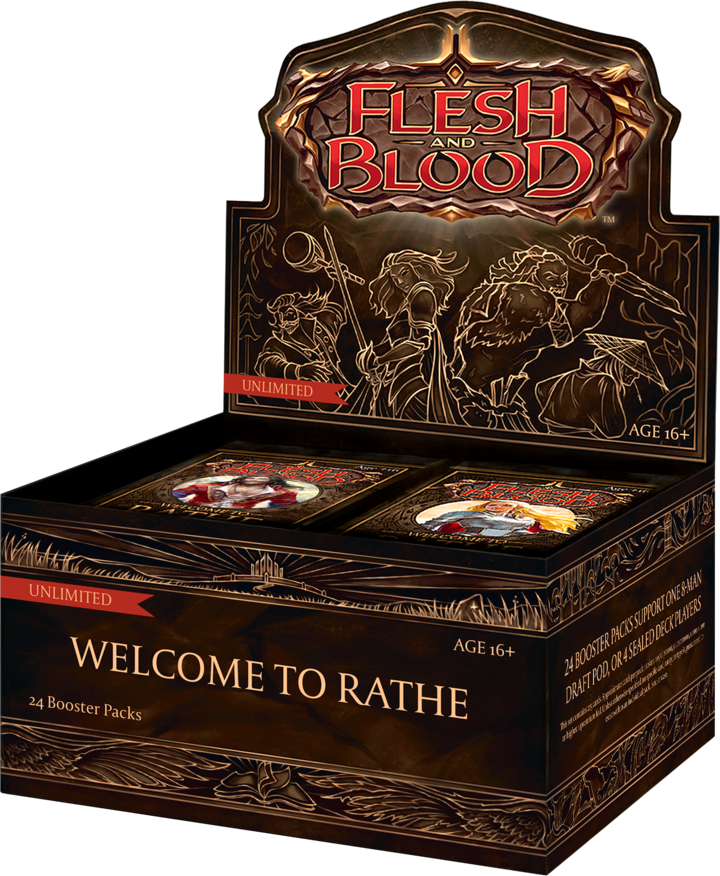 Flesh and Blood Welcome to Rathe Booster Pack (Unlimited) - The Game Store