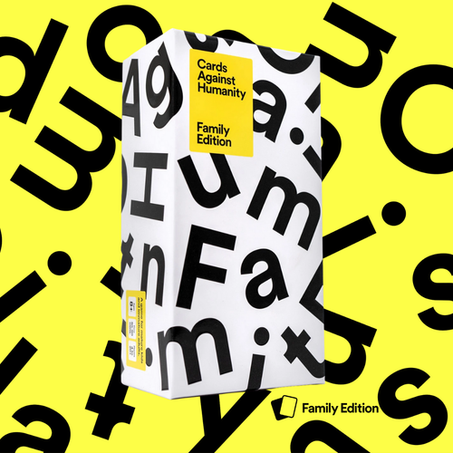 Cards Against Humanity Family Edition is a fill-in-the-blank party game for kids and adults to play together! - The Game Store