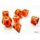 Chessex: Minihedral - Orange and Black | Available Now
