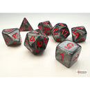 Chessex: Minihedral - Velvet Black/Red | Available Now
