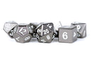 Metallic Dice Games: 16Mm Metal Dice Set - Sterling Gray | Available Now