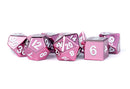 Metallic Dice Games: 16Mm Metal Dice Set - Pink | Available Now