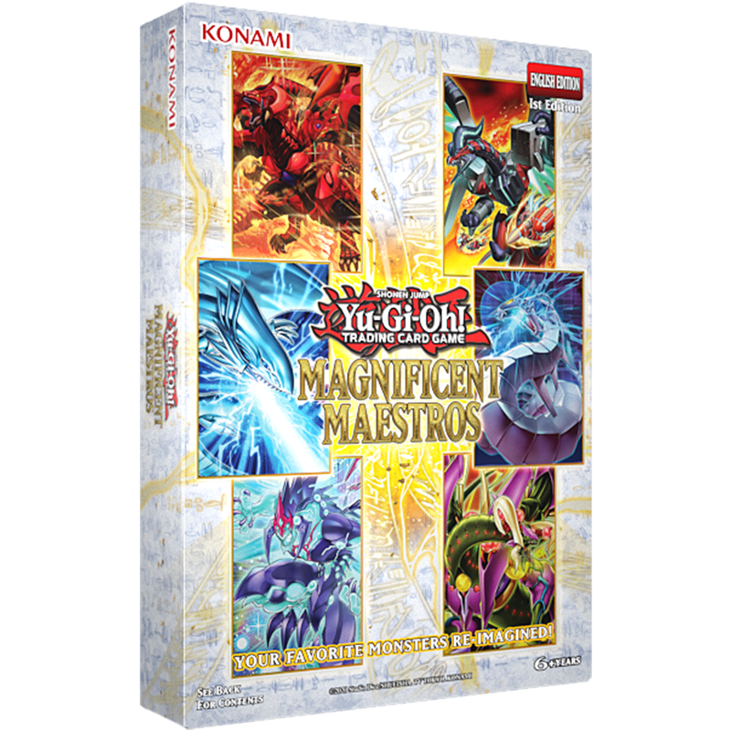 **PRE-ORDER** YGO - Magnificent Maestros 3-Pack Tuckbox (1st Edition)