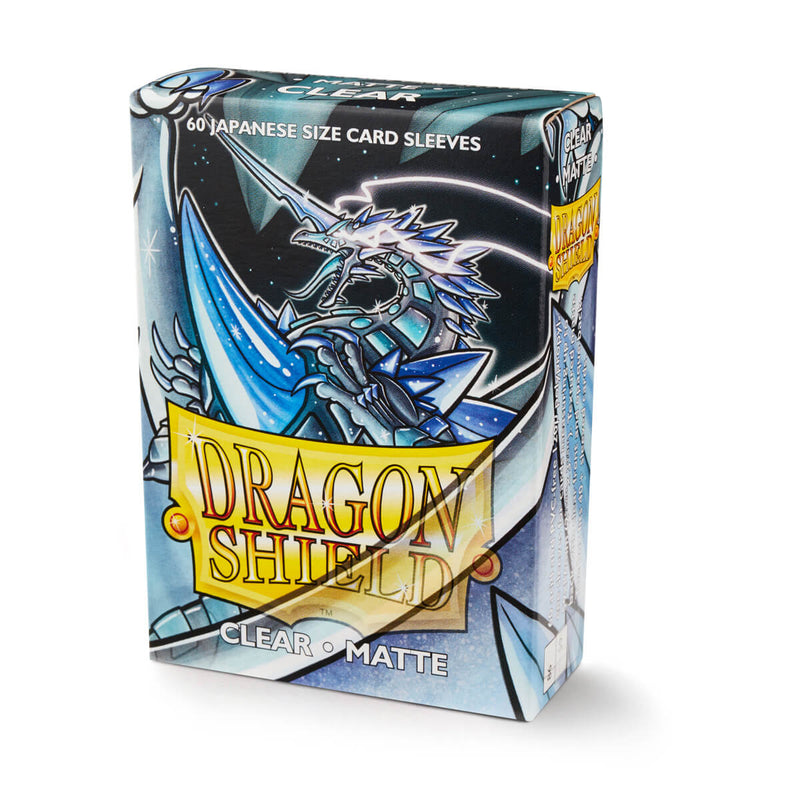 Dragon Shield: Japanese Size 60Ct - Clear Card Sleeves | Available Now