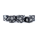 MDG – Metal Dice: Black 16mm Poly Set