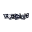 Metallic Dice Games: Handcrafted 16mm Stone - Blue Sandstone Dice | Available Now