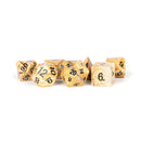 Metallic Dice Games: Handcrafted 16mm Stone - Picture Jasper Dice | Available Now