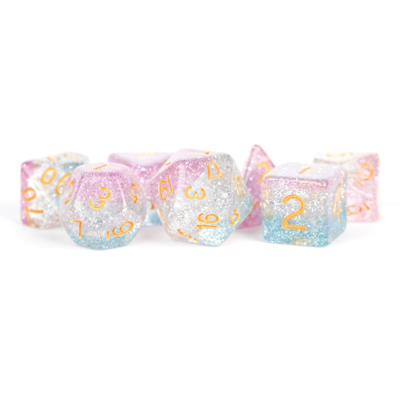 Fanroll: 16mm Resin Poly Dice Set - Unity Dice | Available Now