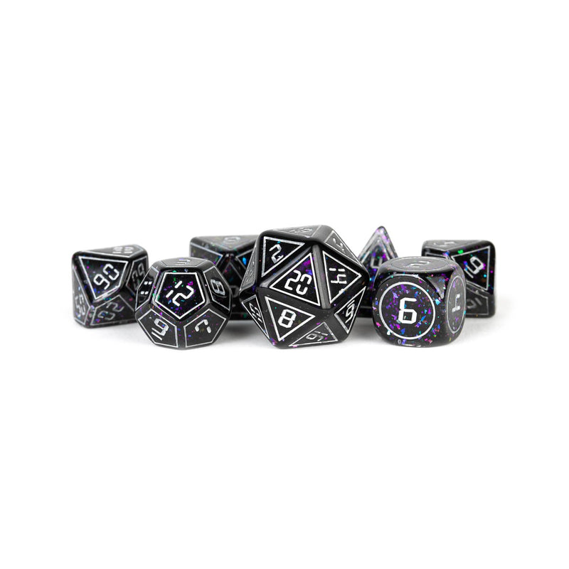Fanroll: 16mm Resin Poly Dice Set - Framed Void | Available Now