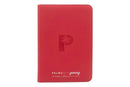 Palms Off Gaming: Clear Top Loader Zip Binder - Red Binder | Available Now