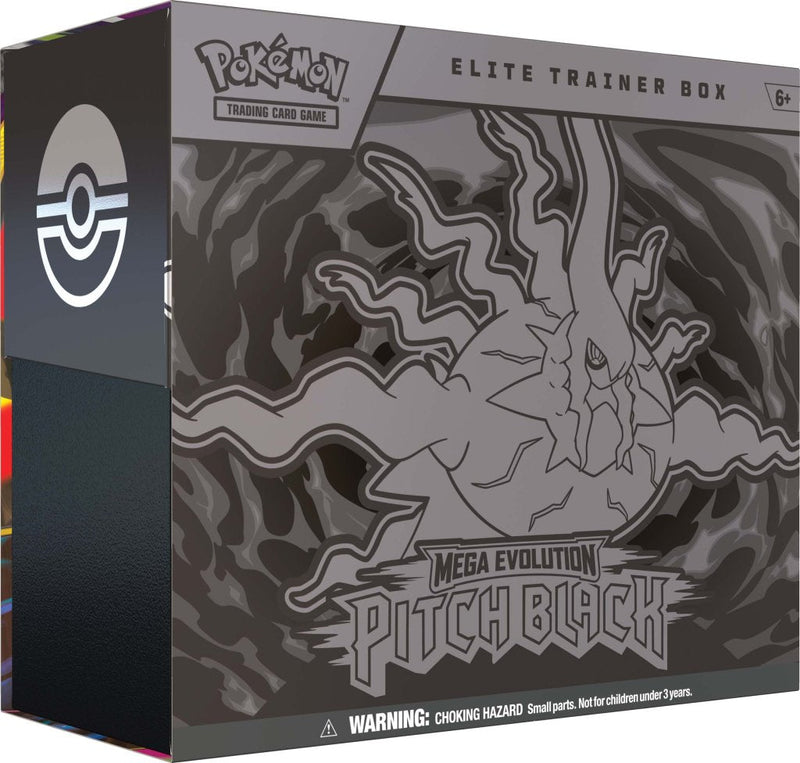 PKM Elite Trainer Box - Mega Evolution: Pitch Black | Available Now