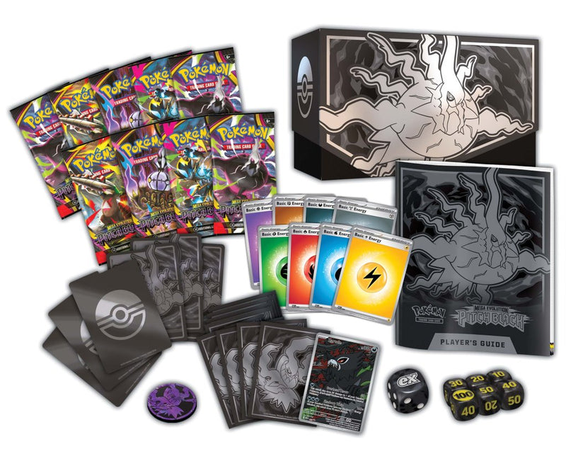 PKM Elite Trainer Box - Mega Evolution: Pitch Black | Available Now