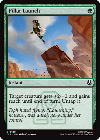 Pillar Launch [Avatar: The Last Airbender]