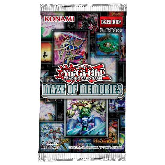 Yu-gi-oh! Maze of Memories - booster pack