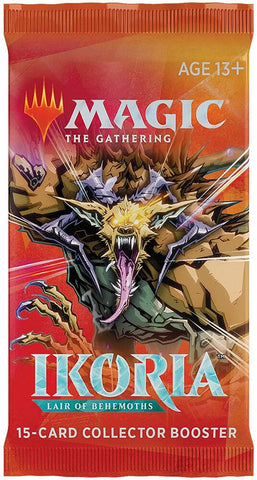 Magic the Gathering: Ikoria: Lair Of Behemoths - Collector Booster Pack | Available Now