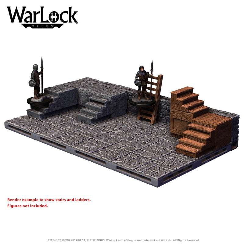 WarLock Tiles Stairs and Ladders