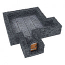 WarLock Tiles Expansion Pack - 1 inch Dungeon Straight Walls