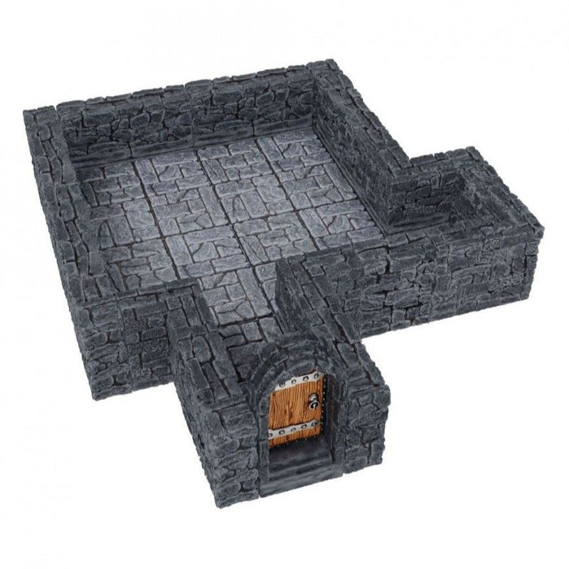 WarLock Tiles Expansion Pack - 1 inch Dungeon Straight Walls