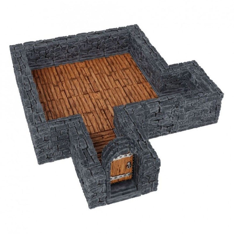 WarLock Tiles Expansion Pack - 1 inch Dungeon Straight Walls