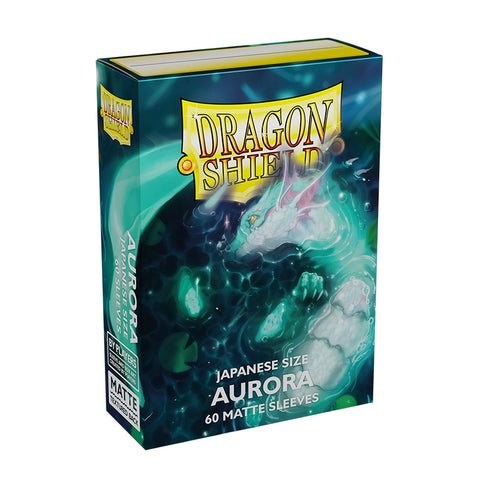 Dragon Shield: Japanese Size 60Ct - Aurora Matte Card Sleeves | Available Now