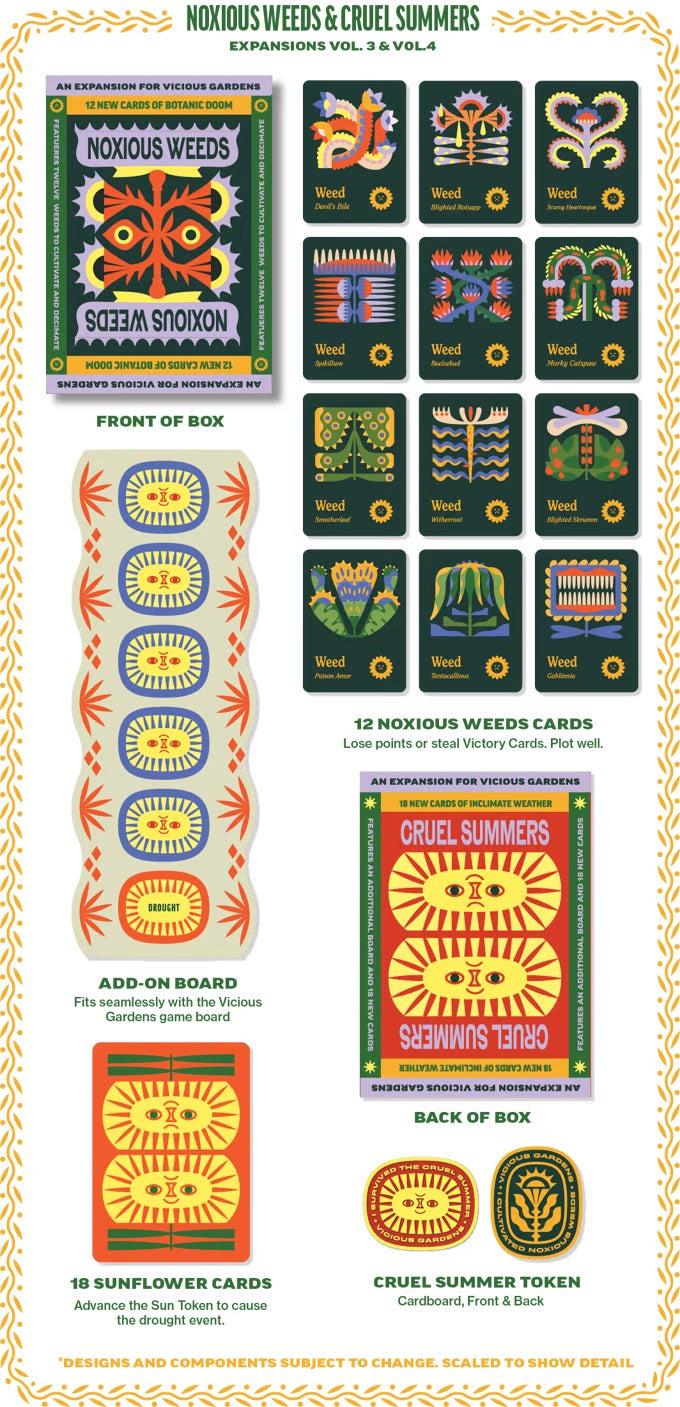 Vicious Gardens - Cruel Summers & Noxious Weeds Expansion