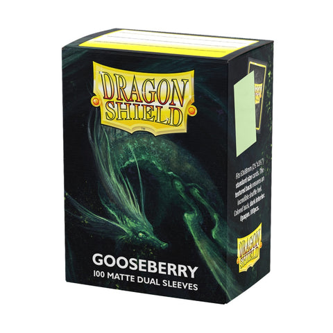 Dragon Shield: Pastel Duals - Gooseberry -  100ct Dual Matte Standard Sleeves | Available Now (Copy)