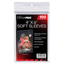 Ultra Pro:  4" x 6" Soft Sleeves