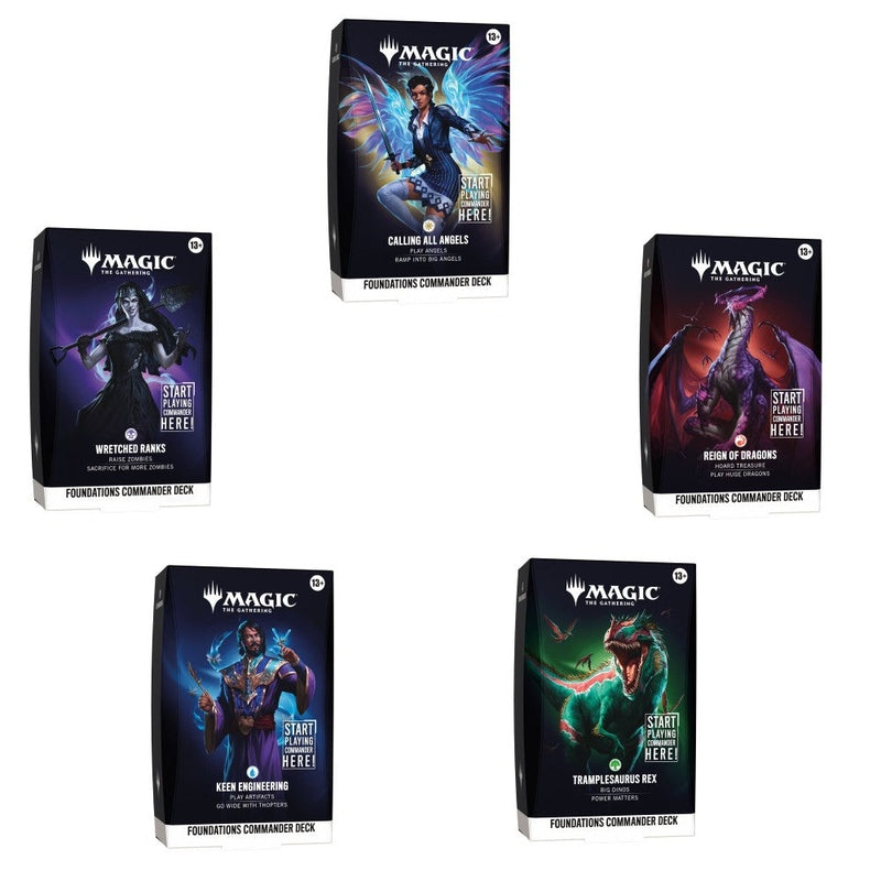 **PRE-ORDER** MTG Starter Commander Decks - Foundations