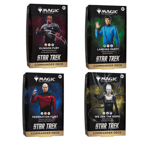**PRE-ORDER** MTG Commander Decks - Star Trek
