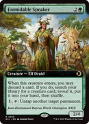 Formidable Speaker (Extended Art) [Lorwyn Eclipsed]