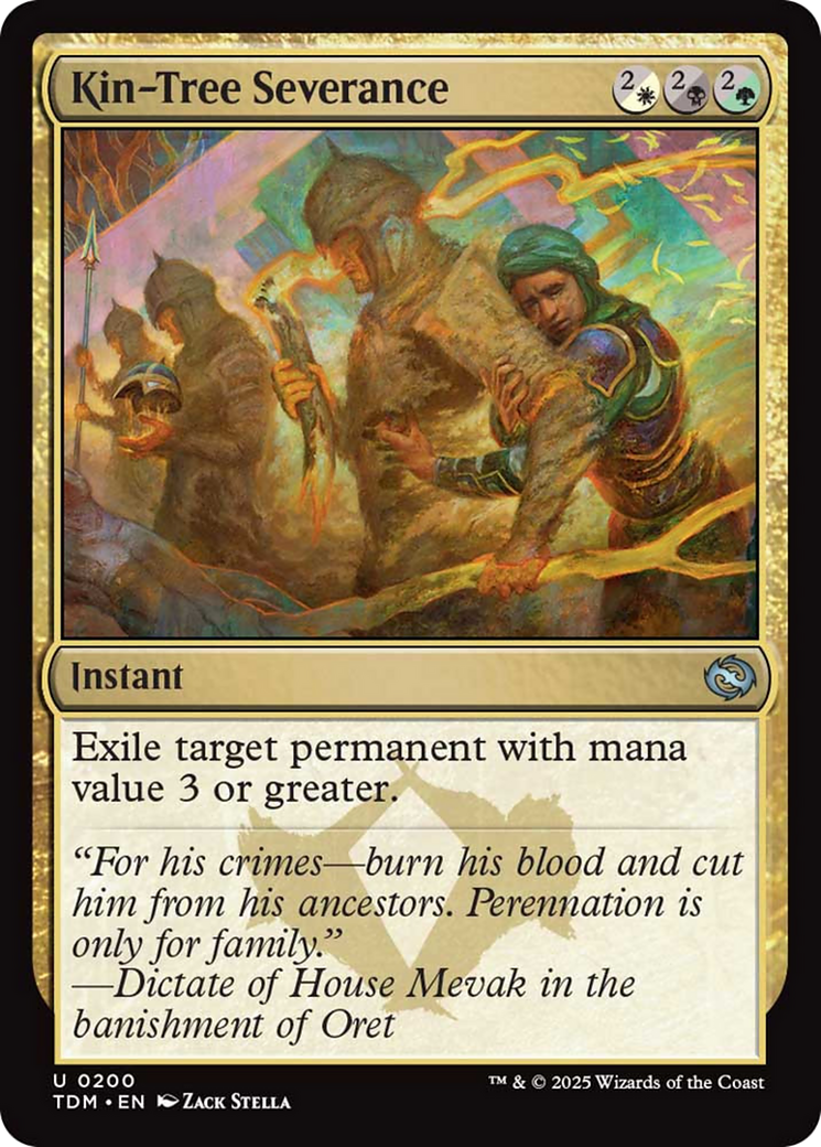 Kin-Tree Severance [Tarkir: Dragonstorm]