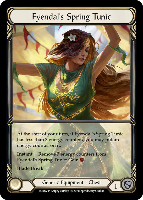 Fyendal's Spring Tunic [FAB002] (Promo) Rainbow Foil