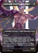 Sephiroth, Fabled SOLDIER // Sephiroth, One-Winged Angel (Borderless) (Surge Foil) [FINAL FANTASY]