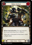 Alpha Instinct [ARR022] (Armory Deck: Rhinar)