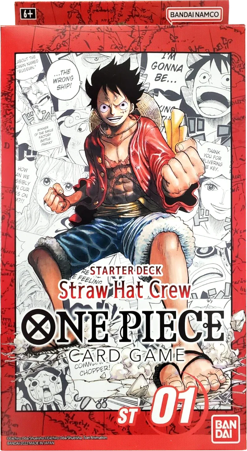 One Piece Starter Decks ST 01 - 06