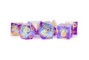 Fanroll: Handcrafted Sharp Edge - Royal Geode Dice | Available Now