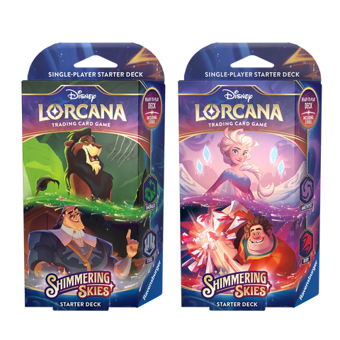 Disney Lorcana - Shimmering Skies Starter Deck