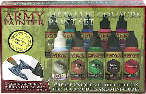 Army Painter Metallic Colours Paint Set