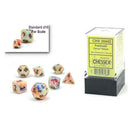 Chessex: Minihedral - Festive Circus/Black | Available Now