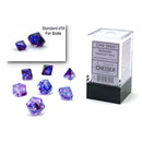 Chessex: Minihedral - Nebula Nocturnal/Blue Luminary | Available Now