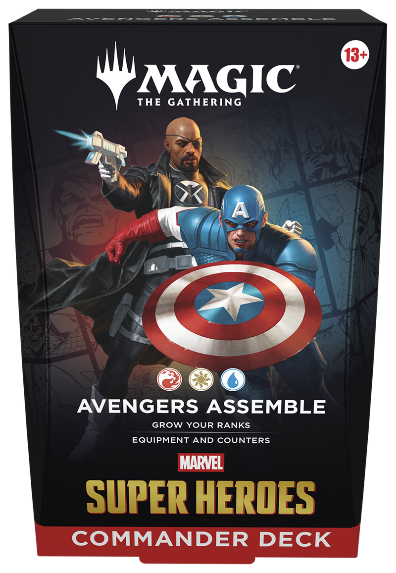 **PRE-ORDER** MTG Commander Decks - Marvel Super Heroes