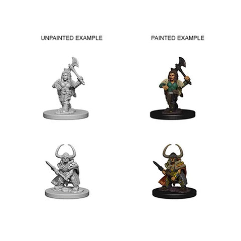 D&D Nolzur's Marvelous Miniatures - Dwarf Female Barbarian