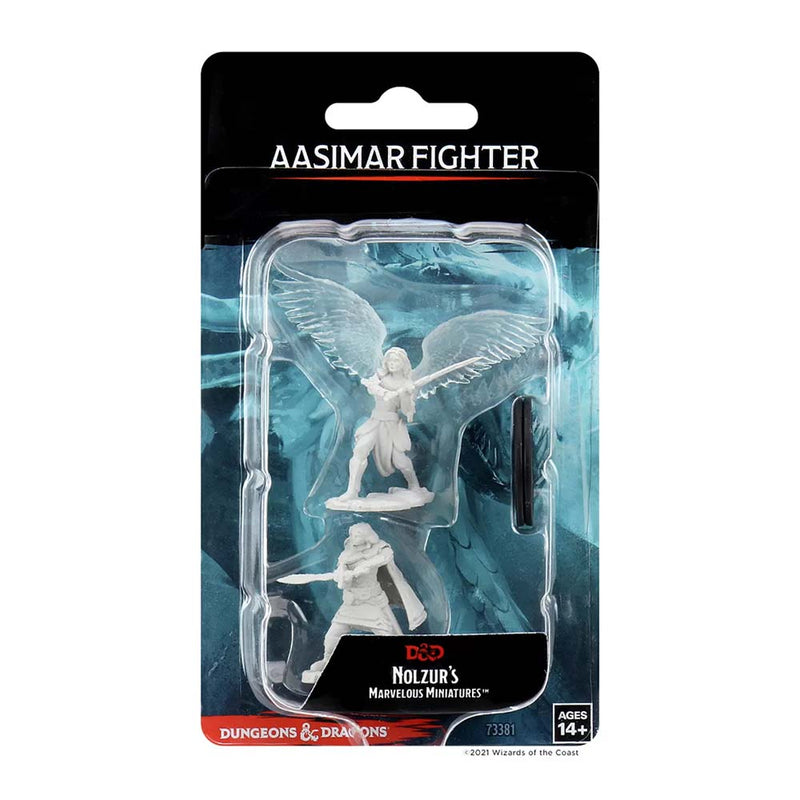 D&D Nolzur's Marvelous Miniatures - Female Aasimar Fighter