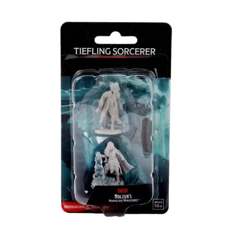 D&D Nolzur's Marvelous Miniatures - Female Tiefling sorcerers