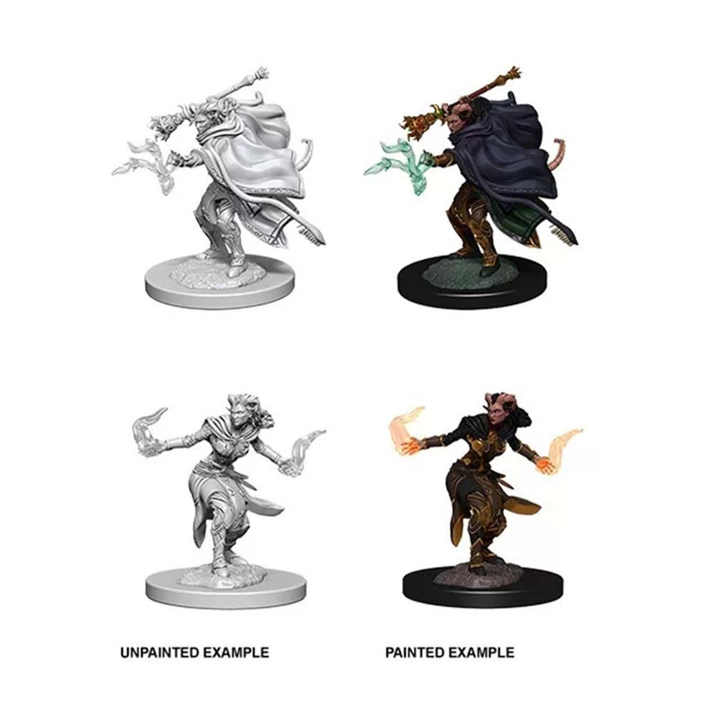 D&D Nolzur's Marvelous Miniatures - Female Tiefling War Lock
