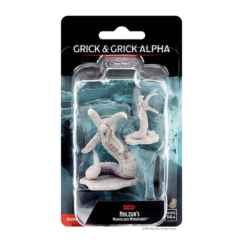D&D Nolzur’s Marvelous Miniatures: Grick & Grick Alpha